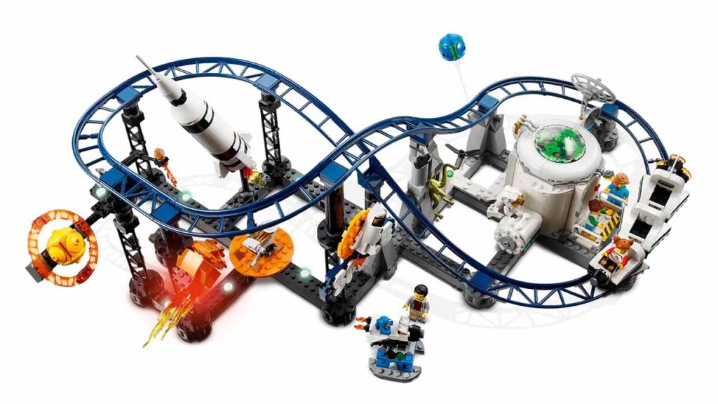 LEGO 31142 Space Roller Coaster Building Techniques